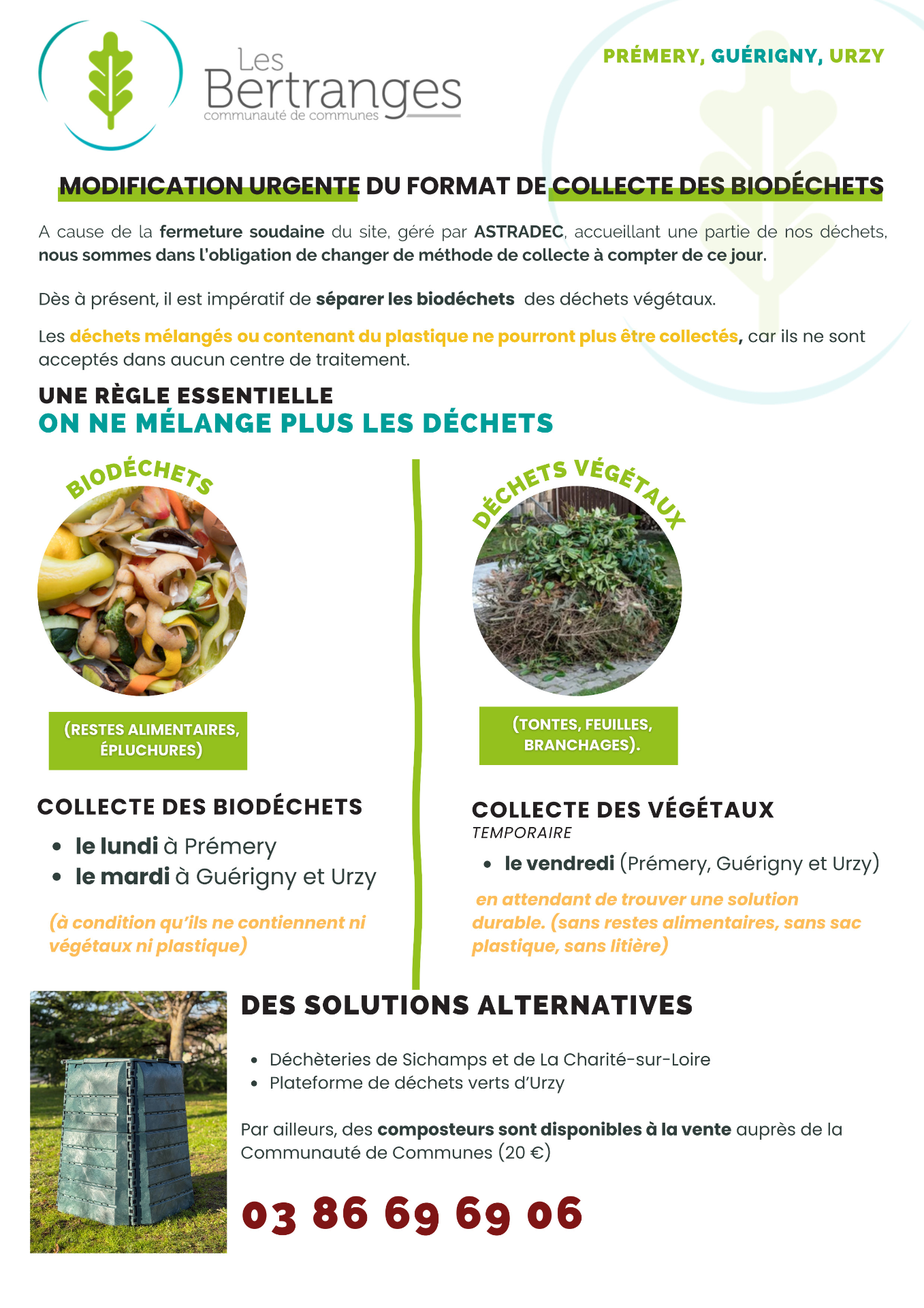 Photo du communiqué de presse de la Comcom