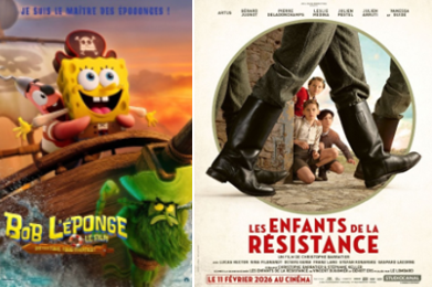 Affiche des 2 films proposés
