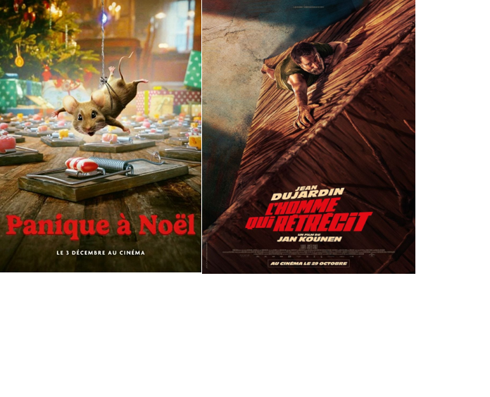 Affiche des 2 films proposés