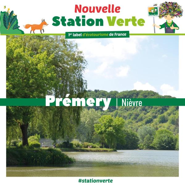 affiche Prémery nouvelle station verte