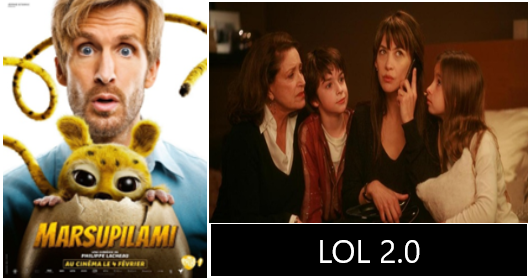 Affiche des 2 films proposés